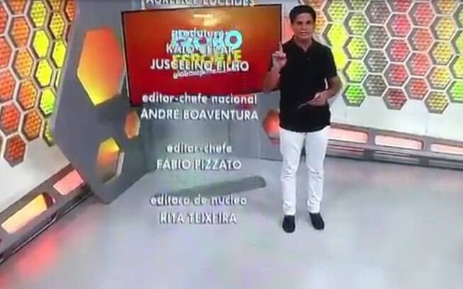 Ex-apresentador da Globo que se demitiu ao vivo sofre para ter novo emprego  e denuncia 'boicote' - Lance!