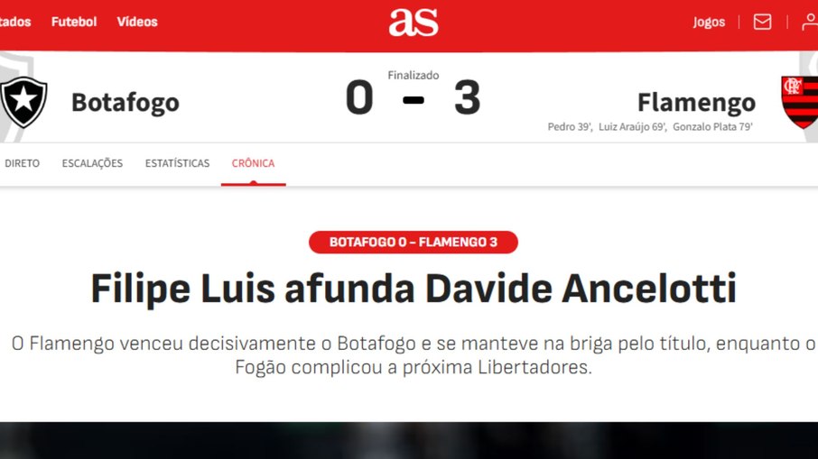 Jornal As destaca: 