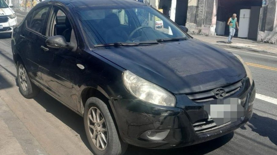 JAC J3 apreendido em São Paulo JAC J3 apreendido em São Paulo
