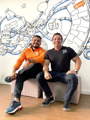 Empresários Sanderson Pajeú e Denis Lopardo