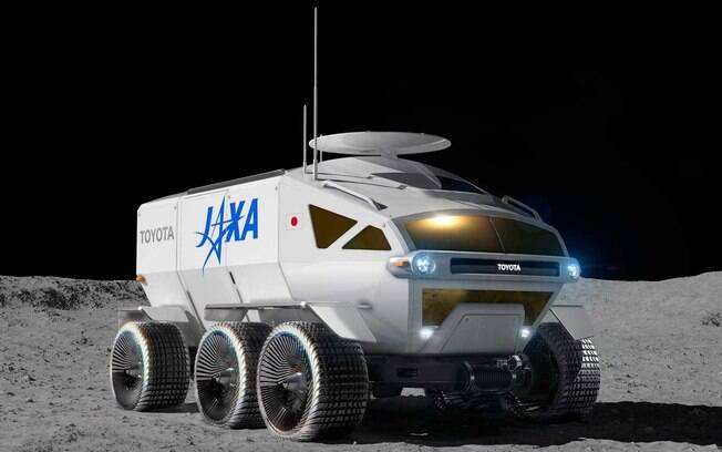 Modelo de seis rodas da Toyota terá cabine pressurizada para ajudar nas missões dos astronautas a bordo