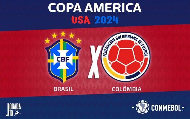 Brasil e Colômbia se enfrentam nesta terça-feira