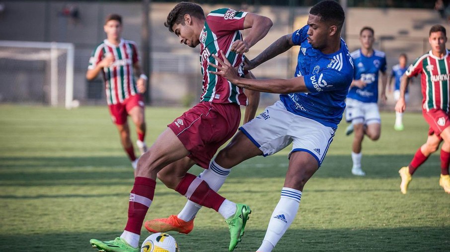 Ruan Santos atua pelo Sub-20 do Cruzeiro