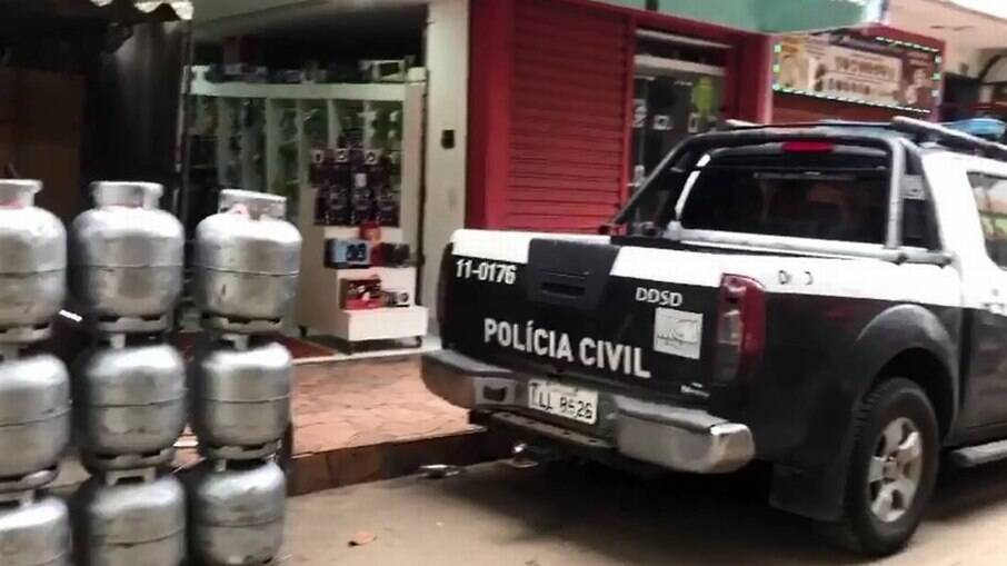 Viatura da Polícia Civil em Rio das Pedras 