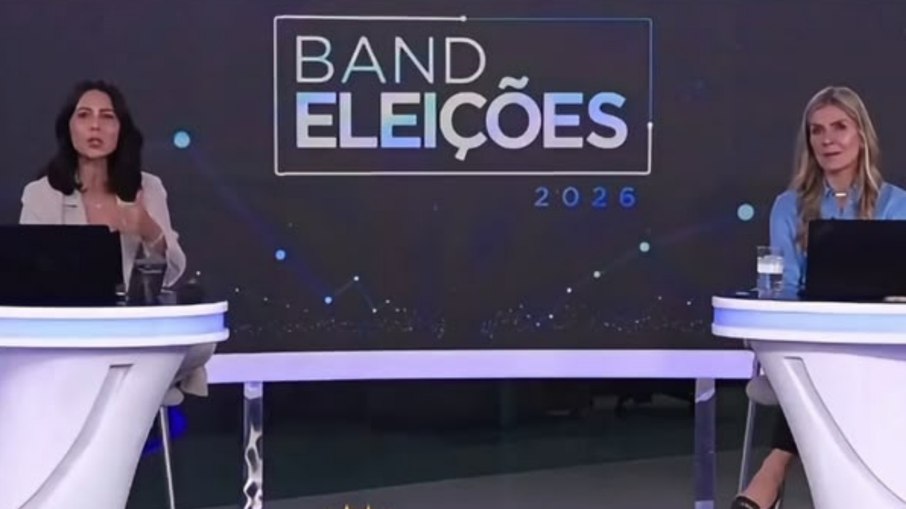 Paula Valdez e Juliana Rosa no Band Eleições Paula Valdez e Juliana Rosa no Band Eleições
