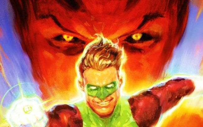 Lanterna Verde enfrenta Sinestro turbinado como Lanterna Vermelho