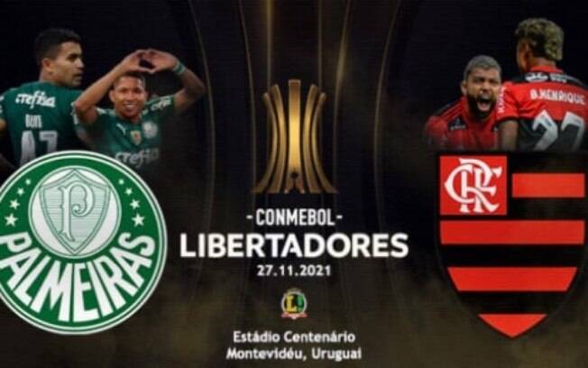 Palmeiras x Flamengo: saiba onde assistir ao vivo à final da Libertadores 2021