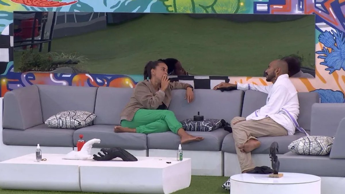 Domitila e Ricardo no BBB