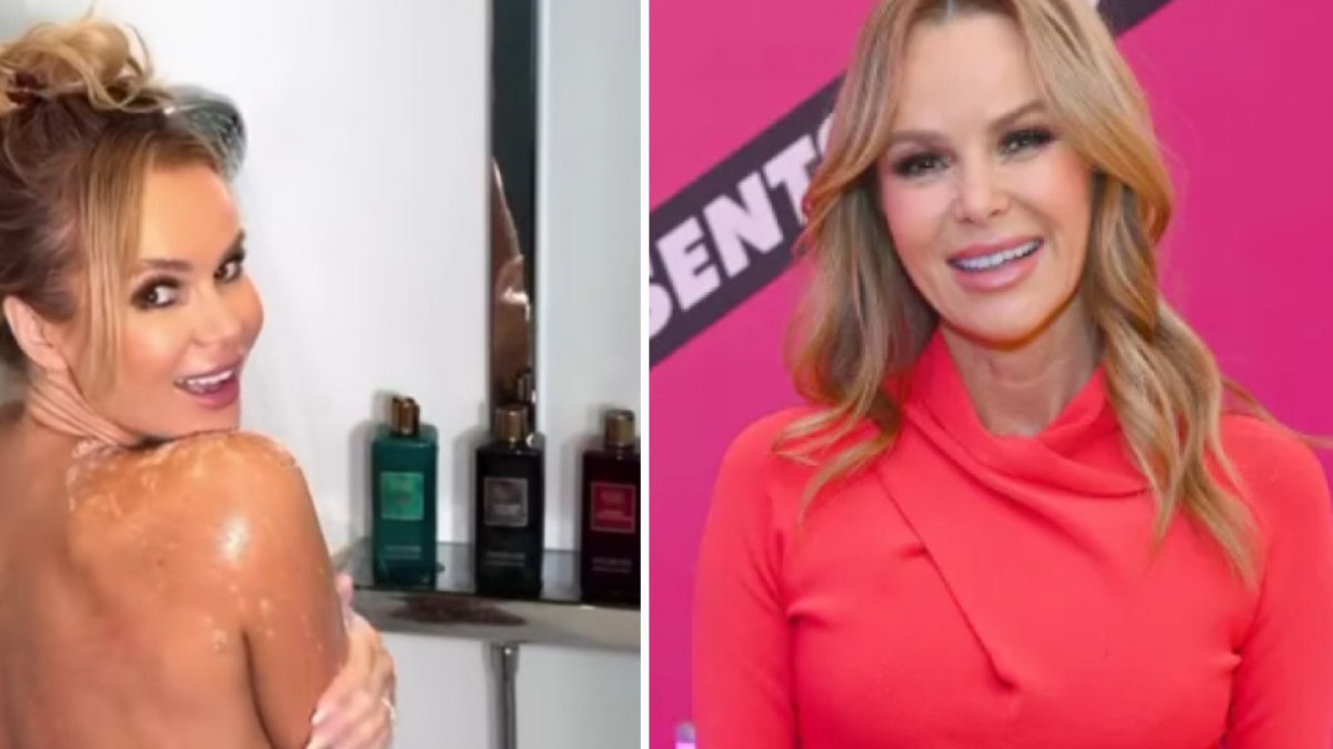 Amanda Holden faz ensaio publicitário completamente nua