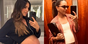 Mariana Rios exibe barrigão na reta final da gravidez e reflete