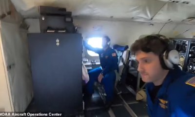 Vídeo: avião passa por turbulência assustadora ao voar pelo Furacão Milton