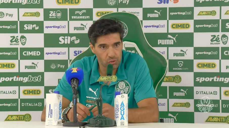Abel Ferreira em entrevista coletiva