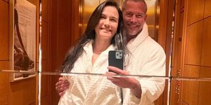 Esposa de Malvino Salvador revela que sente ciúmes de cenas românticas do marido