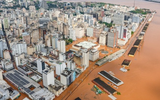 Chuva e vento voltam a Porto Alegre