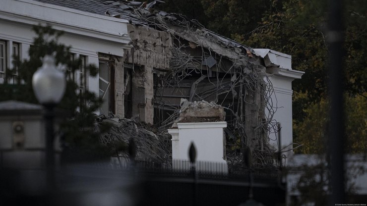 Obra de salão de baile de Trump gera receio de corrupção