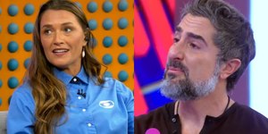 Marcos Mion fica chocado com fala de Ana Thaís no Caldeirão