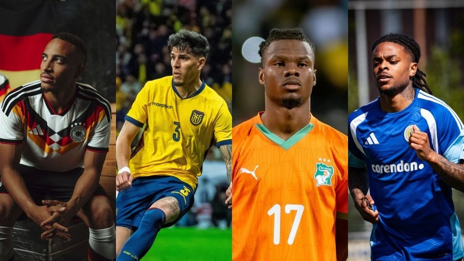 Alemanha, Equador, Costa do Marfim e Curaçao formam o Grupo E da Copa do Mundo 2026