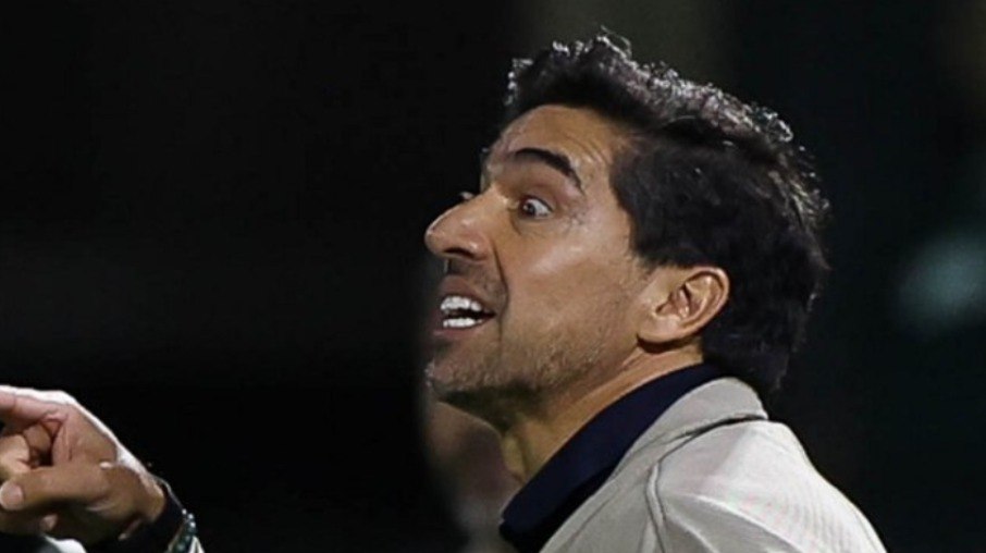 Abel Ferreira foi expulso no segundo tempo do jogo contra o São Paulo, no Morumbis