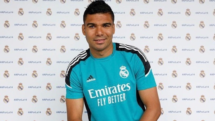 Casemiro deixou o Real Madrid e se juntou ao elenco do Manchester United