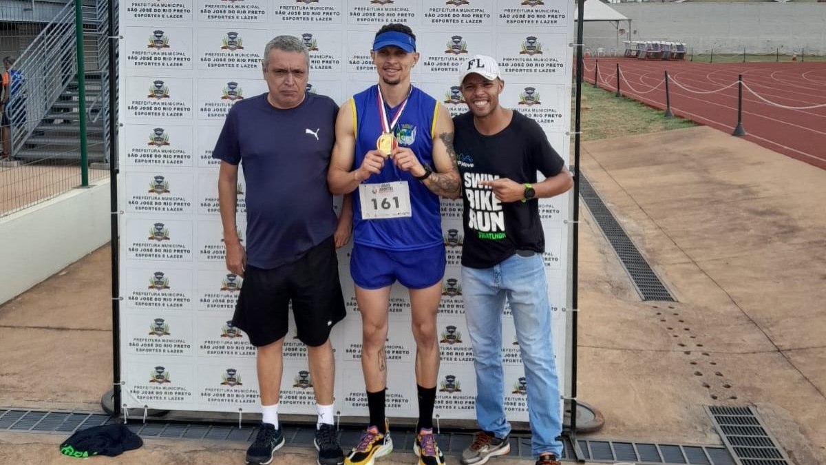 Primeiro ouro de São José no Joguinhos Abertos, vem do Atletismo