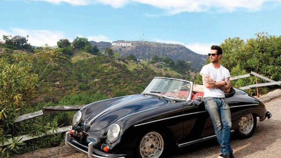 Porsche 356 é um dos veículos que já passaram pela coleção do vocalista do Maroon 5