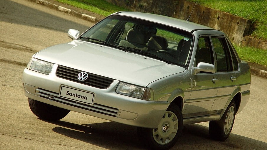 Volkswagen Santana é um dos modelos com motor AP mais importantes do Brasil