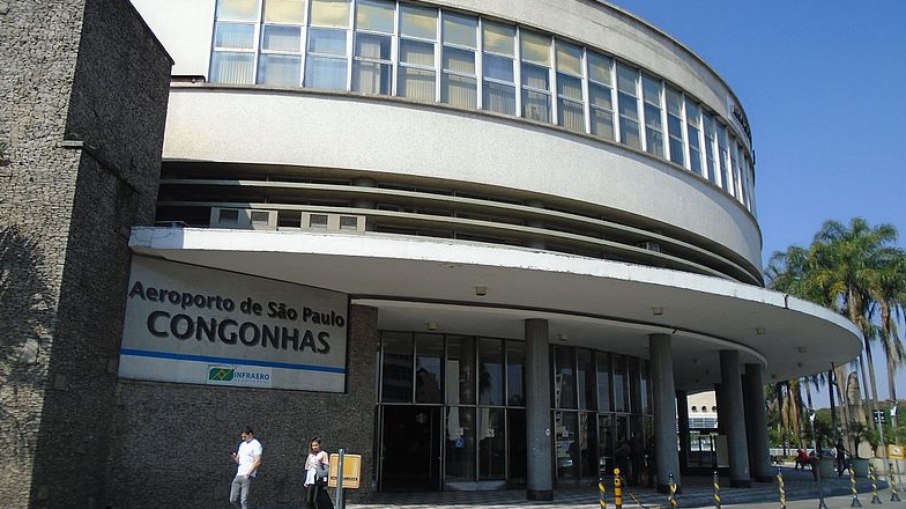Aeroporto de Congonhas está localizado na Zona Sul de São Paulo