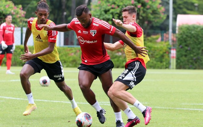 Com Igor Vinicius, São Paulo treina com foco no Paulistão