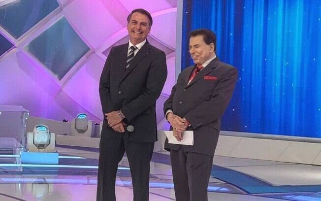 Jair Bolsonaro participou do programa de Silvio Santos neste domingo, onde falou sobre os radares