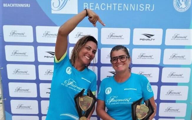 Campeões definidos na 1ª etapa do Circuito Fairmont de Beach Tennis no RJ