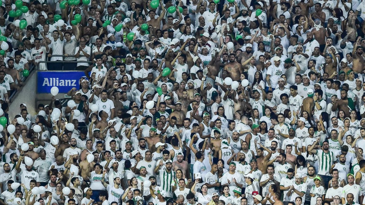 Palmeiras deve bater marca de 8 milhões de torcedores no Allianz Palmeiras deve bater marca de 8 milhões de torcedores no Allianz