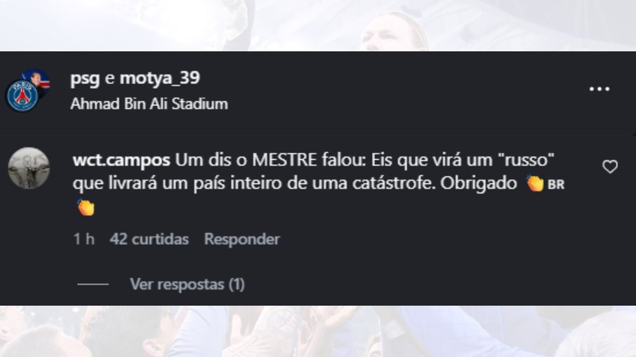 Safonov teve o perfil 