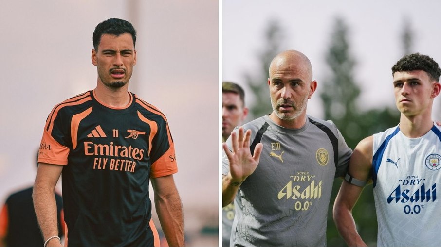 Arsenal e Manchester City fazem o jogo que abre a temporada da elite inglesa
