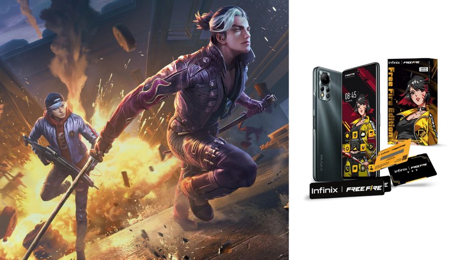 Infinix Free Fire Limited Edition: Smartphone gamer por menos de R