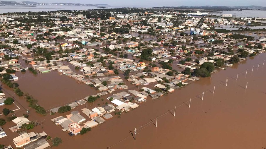 Eldorado do Sul pfoi uma das cidades mais atingidas pelas chuvas