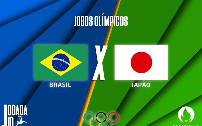 Brasil e Japão se enfrentam na Olimpíada