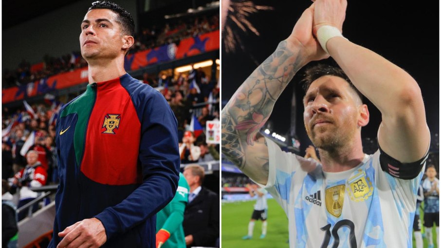 Cristiano Ronaldo e Messi se enfrentarão na final da Copa do Mundo