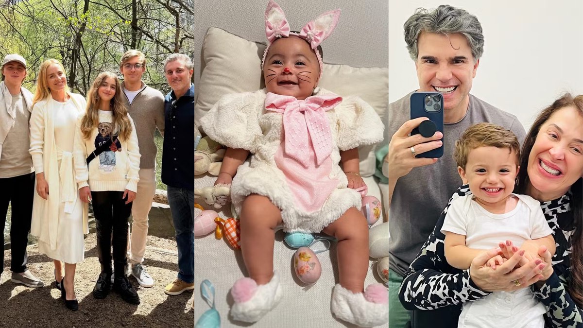 Páscoa dos Famosos: Veja Como Celebridades Curtiram o Domingo em Família e Celebraram a Data