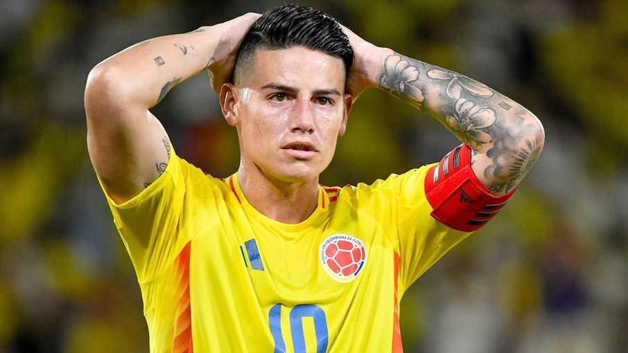 O capitão colombiano chega à terceira Copa buscando repetir o brilho de 2014