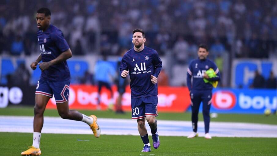 Messi teve atuação apagada diante do Olympique de Marselha