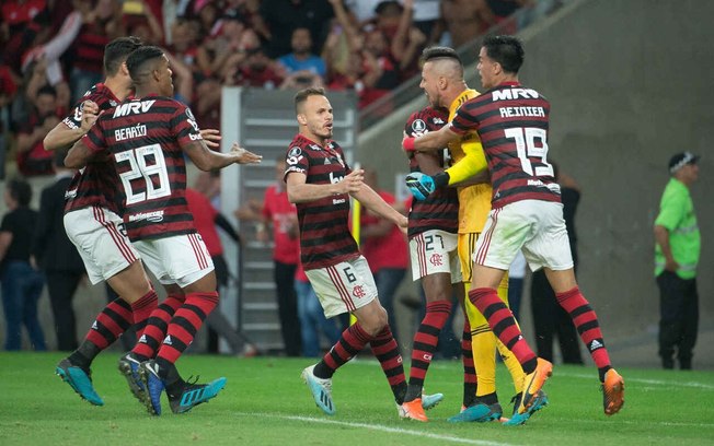 Flamengo garantiu classificação contra o Emelec (EQU) nos pênaltis em 2019