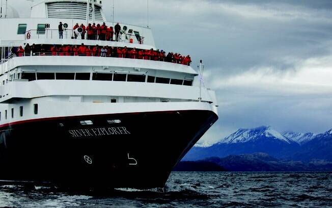 A Silversea também atende roteiros de expedição pelo Alasca