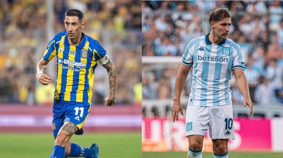 Di María e Miljevic são destaques de Rosario Central e Racing