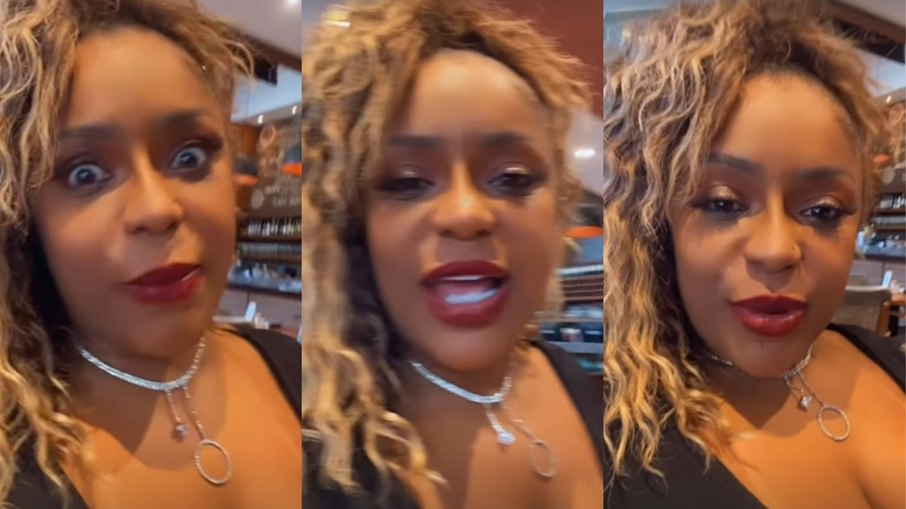 Funkeira contou nos stories do Instagram que sofreu racismo em restaurante