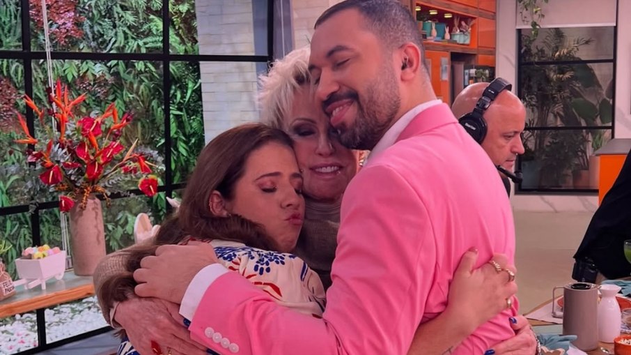 Tati Machado, Ana Maria Braga e Gil do Vigor