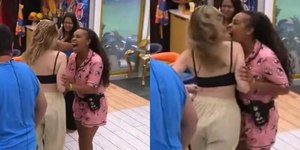 Sol parte para cima de Ana Paula no BBB 26 e a agarra pelo braço