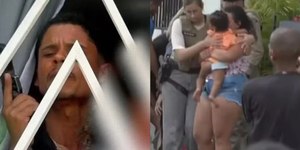 Homem faz mãe e bebê reféns e grava vídeo ao vivo em rede social