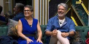 VÍDEO: Bonner e Annemberg entram no BBB para divulgar programa