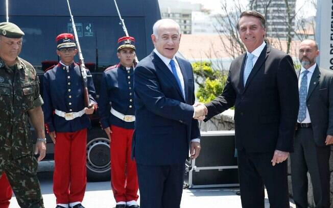 'Bolsonaro me disse: 'Vou mudar a embaixada para Jerusalém', revelou Benjamin Netanyahu, premiê de Israel