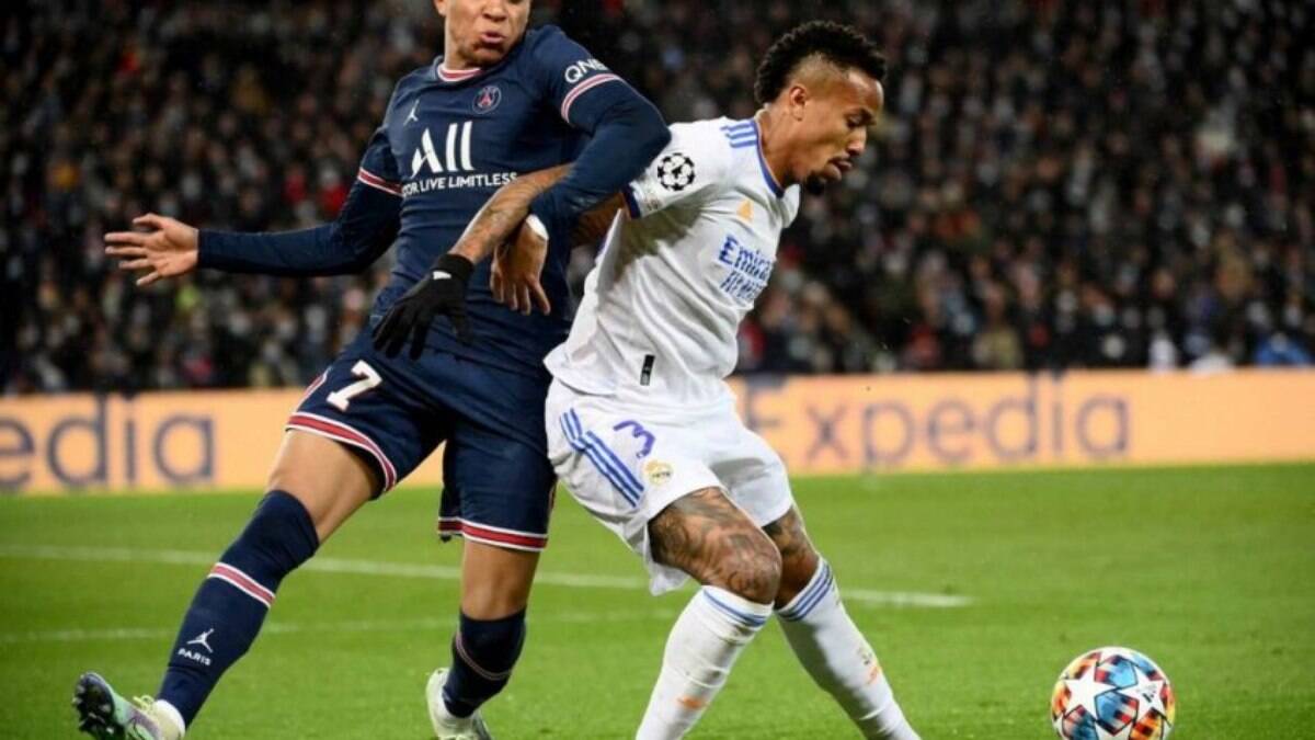 Mbappé anotou o gol do PSG na partida de ida com o auxílio de Neymar